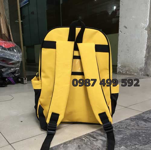 thiết kế mặt sau balo Bee thiết kế mặt sau balo Bee