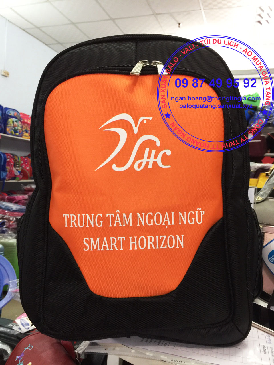 May balo anh ngữ Smart Horizon May balo anh ngữ Smart Horizon
