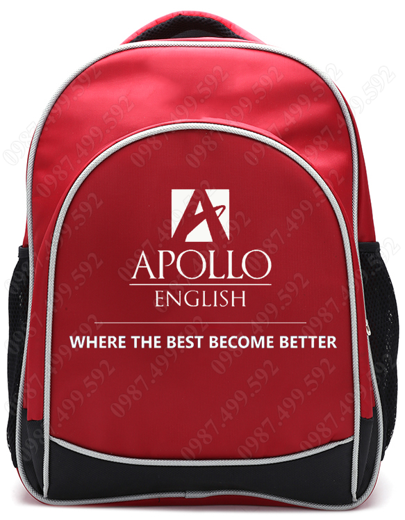 Sản xuất balo anh ngữ Apollo