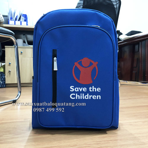 Mẫu balo quà tặng Save the children