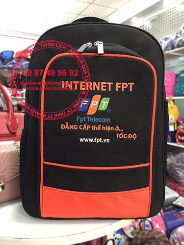 Sản xuất balo quà tặng Internet FPT