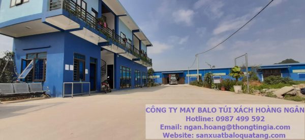 Nhà máy sản xuất balo túi xuất khẩu tại Ninh Bình