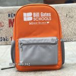 Sản xuất balo quà tặng trường Bill Gates